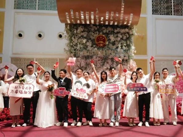 『移风易俗』七夕遇“喜喜”！中山市婚姻登记中心解锁中式浪漫